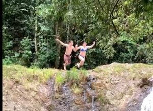 Justin and Kate Jump
